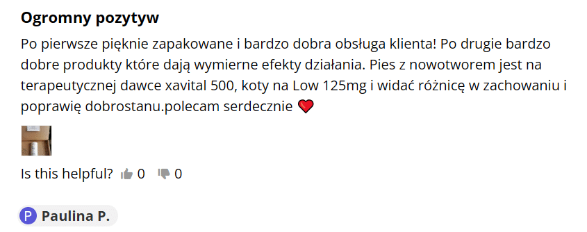 Olejek CBD dla kota – opinia od zadowolonego klienta Hempets™