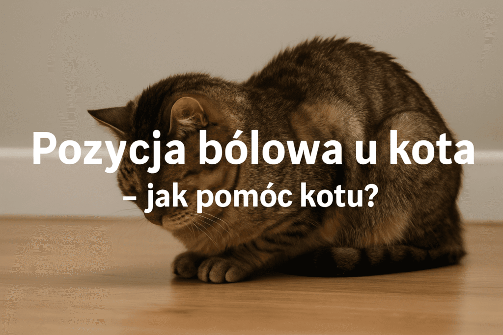 Pozycja bólowa u kota